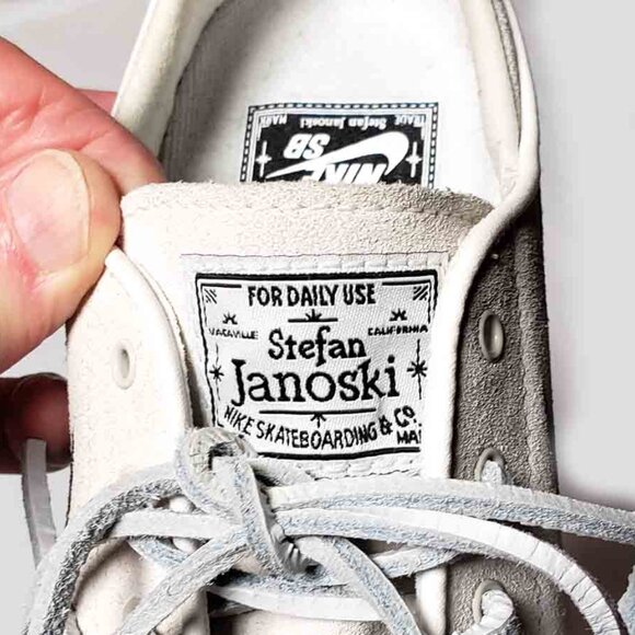 Nike Zoom Stefan Janoski OG+ SB Summit Ecru White Black FD6757 100 New Mens 6 - Picture 5 of 6